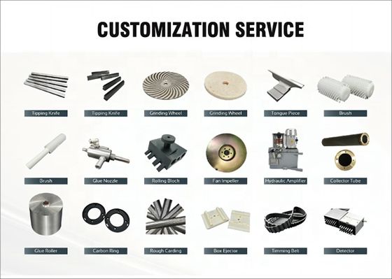Steel Tipping Drum Knife for MK8 Cigarette Maker with High Hardness and Excellent Wear-Resistance